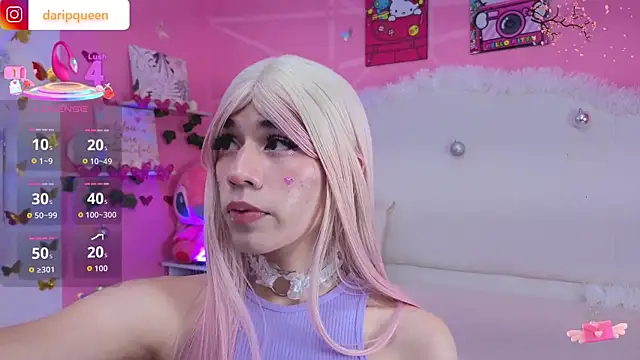 DaripQueen online show from November 14, 2025, 3:15 pm