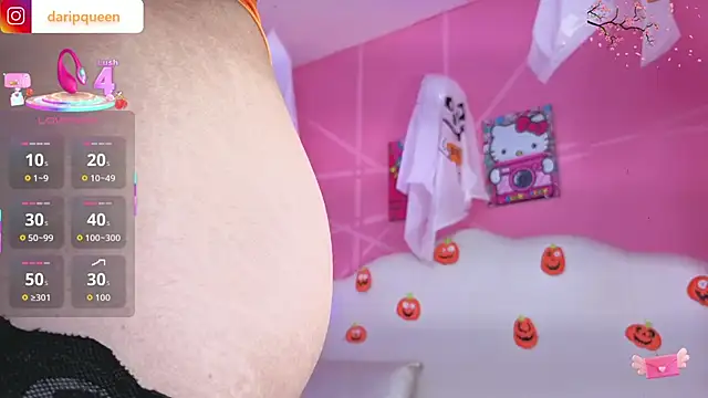 DaripQueen online show from October 10, 2025, 3:24 pm