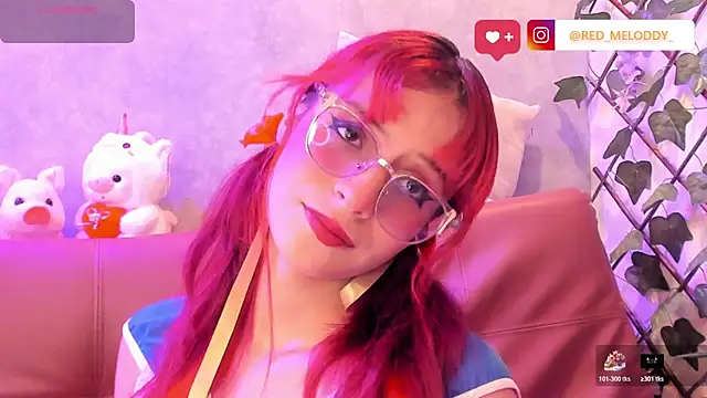 RedMeloddy online show from February 14, 2026, 9:59 pm