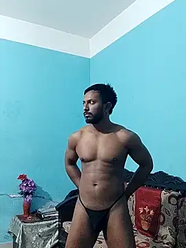 HunkyAriyan online show from February 9, 2025, 2:40 pm