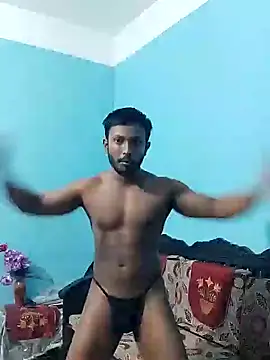 HunkyAriyan online show from February 1, 2025, 5:05 pm