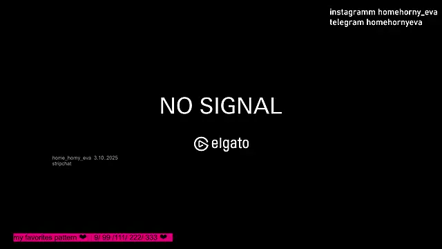 home horny eva online show from October 2, 2025, 7:50 pm