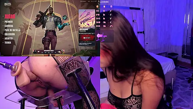 LunaAridi online show from October 25, 2025, 2:28 pm