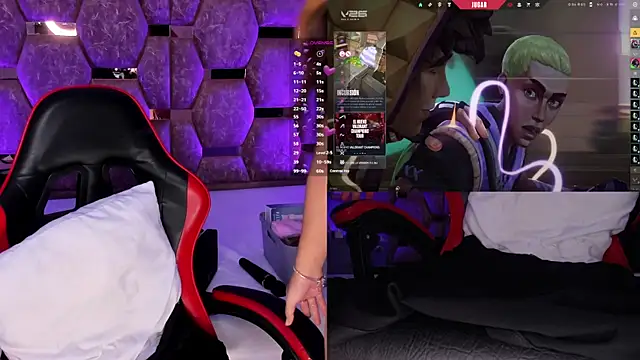 LunaAridi online show from April 12, 2026, 10:13 pm