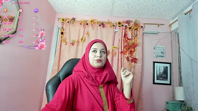 Snapshot of BadraSaadi chatting on September 20, 2025, 12:32 pm BadraSaadi online show from September 20, 2025, 12:32 pm