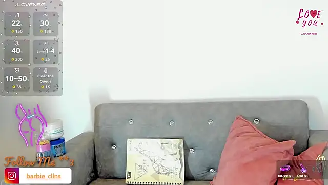 BarbieHotLaura online show from September 12, 2025, 8:52 pm