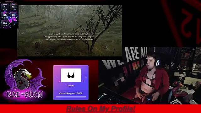 Rae-Suon online show from December 5, 2025, 4:44 am