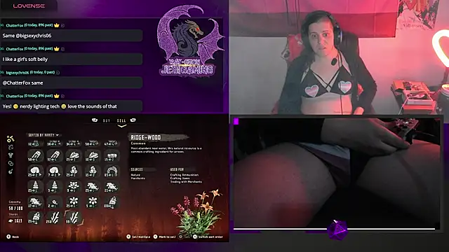 Rae-Suon online show from March 6, 2025, 11:09 pm