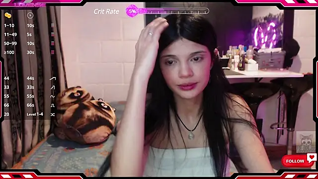 Snapshot of Sarahgin chatting on February 14, 2025, 10:49 am Sarahgin online show from February 14, 2025, 10:49 am