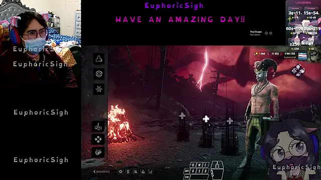 EuphoricSigh online show from March 17, 2026, 4:59 am