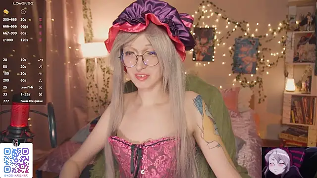 koshkasenpai online show from April 11, 2026, 7:45 am