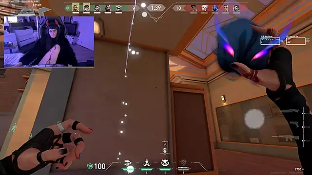 CeriseLapine online show from October 17, 2025, 10:00 pm