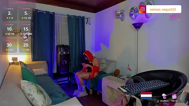 samara veguz222 online show from April 1, 2026, 8:15 am