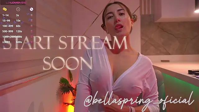 b3llaspringg online show from February 25, 2026, 10:53 pm