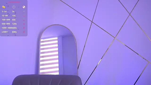 b3llaspringg online show from October 17, 2025, 10:00 pm