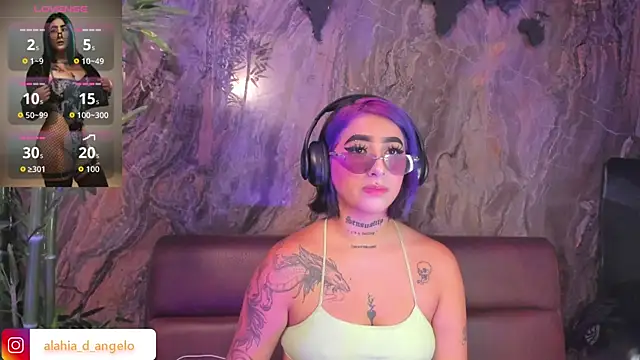 Alahia Dangelo online show from November 29, 2025, 5:57 pm