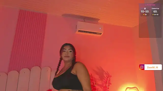 Zoe1 2 online show from February 13, 2026, 8:09 pm