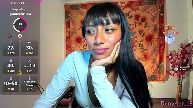 Snapshot of Demeter__ chatting on March 14, 2025, 2:31 am Demeter online show from March 14, 2025, 2:31 am