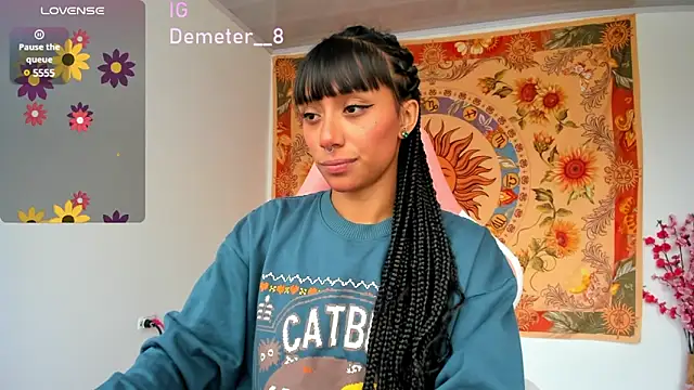 Snapshot of Demeter__ chatting on February 20, 2025, 6:57 pm Demeter online show from February 20, 2025, 6:57 pm