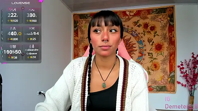 Snapshot of Demeter__ chatting on March 17, 2025, 6:00 pm Demeter online show from March 17, 2025, 6:00 pm