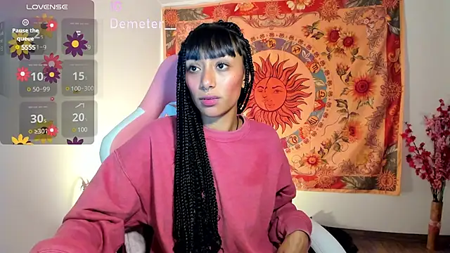 Snapshot of Demeter__ chatting on January 31, 2025, 11:35 pm Demeter online show from January 31, 2025, 11:35 pm