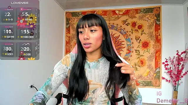 Snapshot of Demeter__ chatting on March 10, 2025, 8:34 pm Demeter online show from March 10, 2025, 8:34 pm