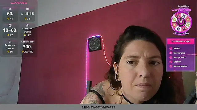 sweetbabyass online show from January 9, 2026, 7:21 pm