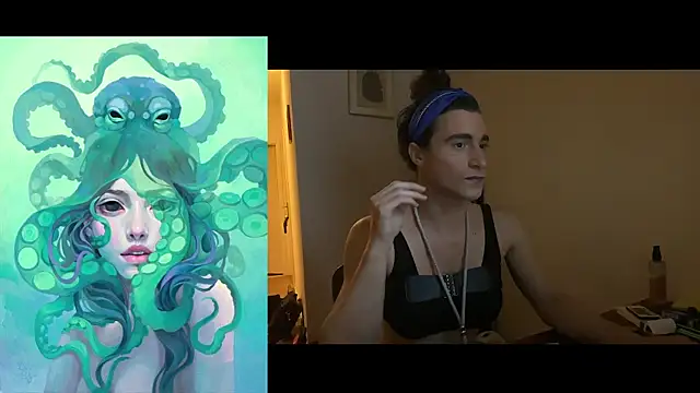 Snapshot of Octopussiexx chatting on January 11, 2025, 1:43 pm Octopussiexx online show from January 11, 2025, 1:43 pm