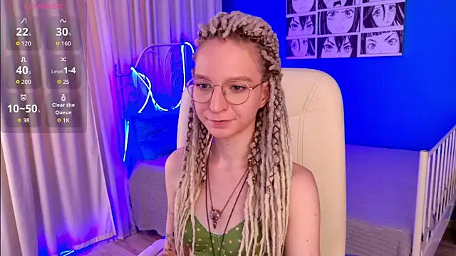 VioletShine online show from July 23, 2026, 1:08 pm