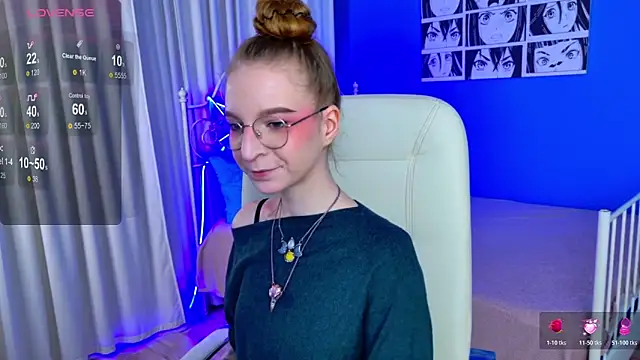 VioletShine online show from November 8, 2025, 8:07 am