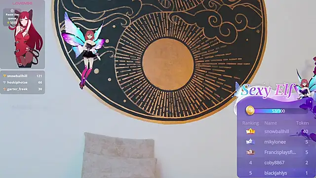 Lunamistyc online show from March 21, 2025, 1:24 am