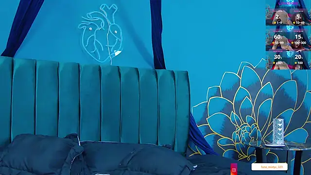 Lunamistyc online show from February 20, 2026, 8:22 pm