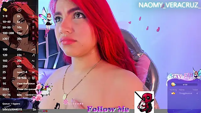 Naomy veracruz  online show from February 26, 2025, 1:22 pm