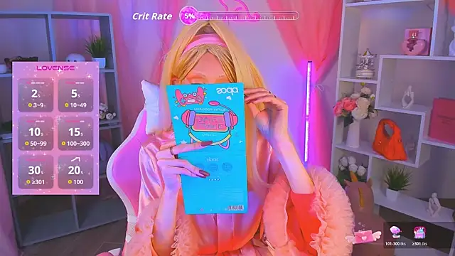 PamelamyDreamys online show from November 9, 2025, 7:18 pm