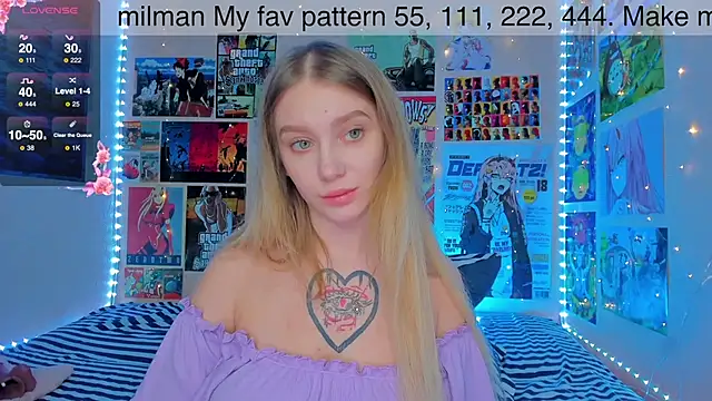 Snapshot of AliceMilman chatting on January 10, 2025, 8:18 am AliceMilman online show from January 10, 2025, 8:18 am