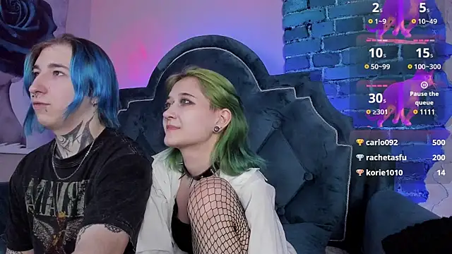 Snapshot of Milten-Trish chatting on February 1, 2025, 2:16 am Milten-Trish online show from February 1, 2025, 2:16 am