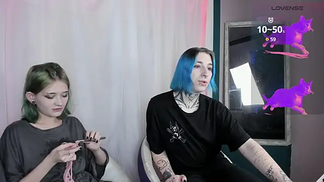 Snapshot of Milten-Trish chatting on January 23, 2025, 12:14 am Milten-Trish online show from January 23, 2025, 12:14 am