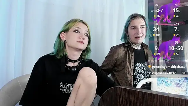 Snapshot of Milten-Trish chatting on January 14, 2025, 12:11 am Milten-Trish online show from January 14, 2025, 12:11 am