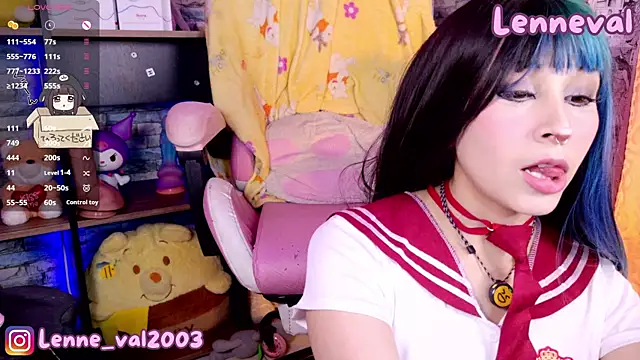 Snapshot of Lenneval1 chatting on July 9, 2026, 3:07 am Lenneval1 online show from July 9, 2026, 3:07 am