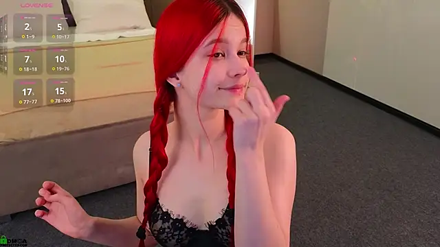 Rina Red online show from January 15, 2026, 1:42 am