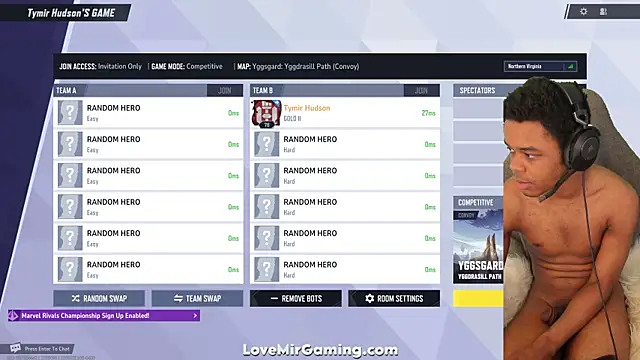 lovemirgaming online show from September 23, 2025, 7:10 pm