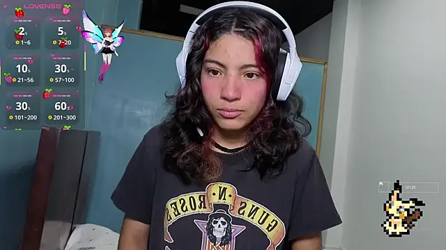 Lovelyamyy online show from October 12, 2025, 8:10 pm