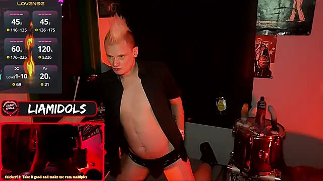 LiamIdols online show from January 22, 2025, 12:48 am