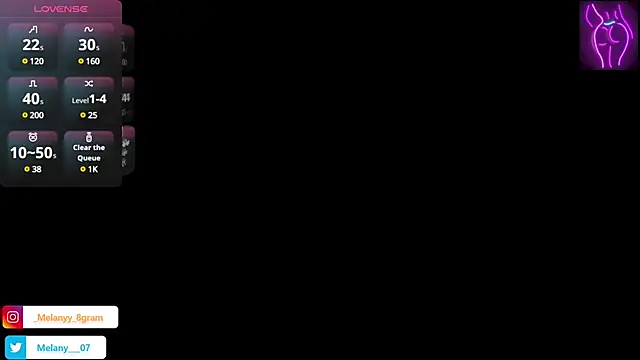 Melany  8 online show from February 24, 2025, 12:48 pm