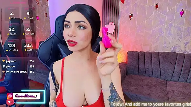Aurora thomas  1 online show from February 11, 2025, 4:56 pm
