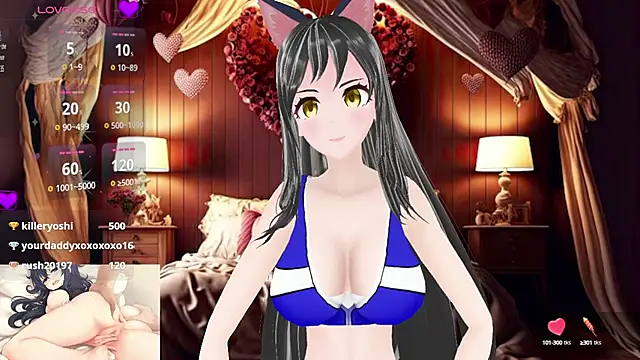 KimiStar online show from February 28, 2025, 9:55 pm