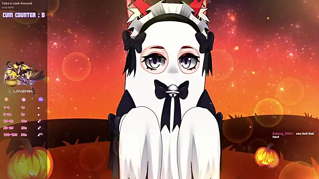 LewdKira VT online show from October 19, 2025, 3:04 pm