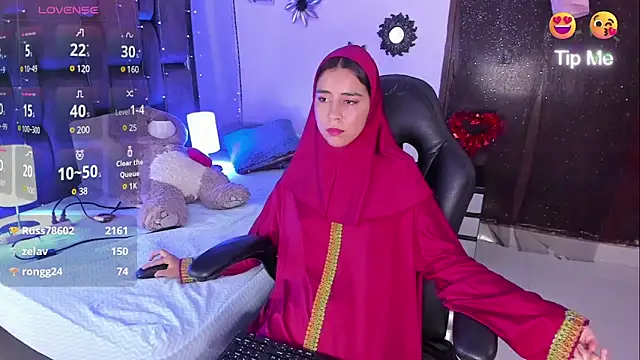 NaylaSaadi online show from February 14, 2025, 10:36 pm