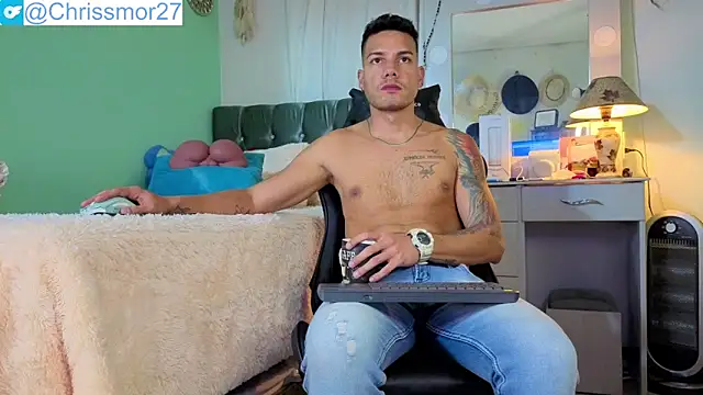 Snapshot of Chrissken chatting on September 28, 2025, 12:50 am Chrissken online show from September 28, 2025, 12:50 am