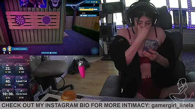 Gamergirl-Linela online show from December 16, 2025, 8:29 am